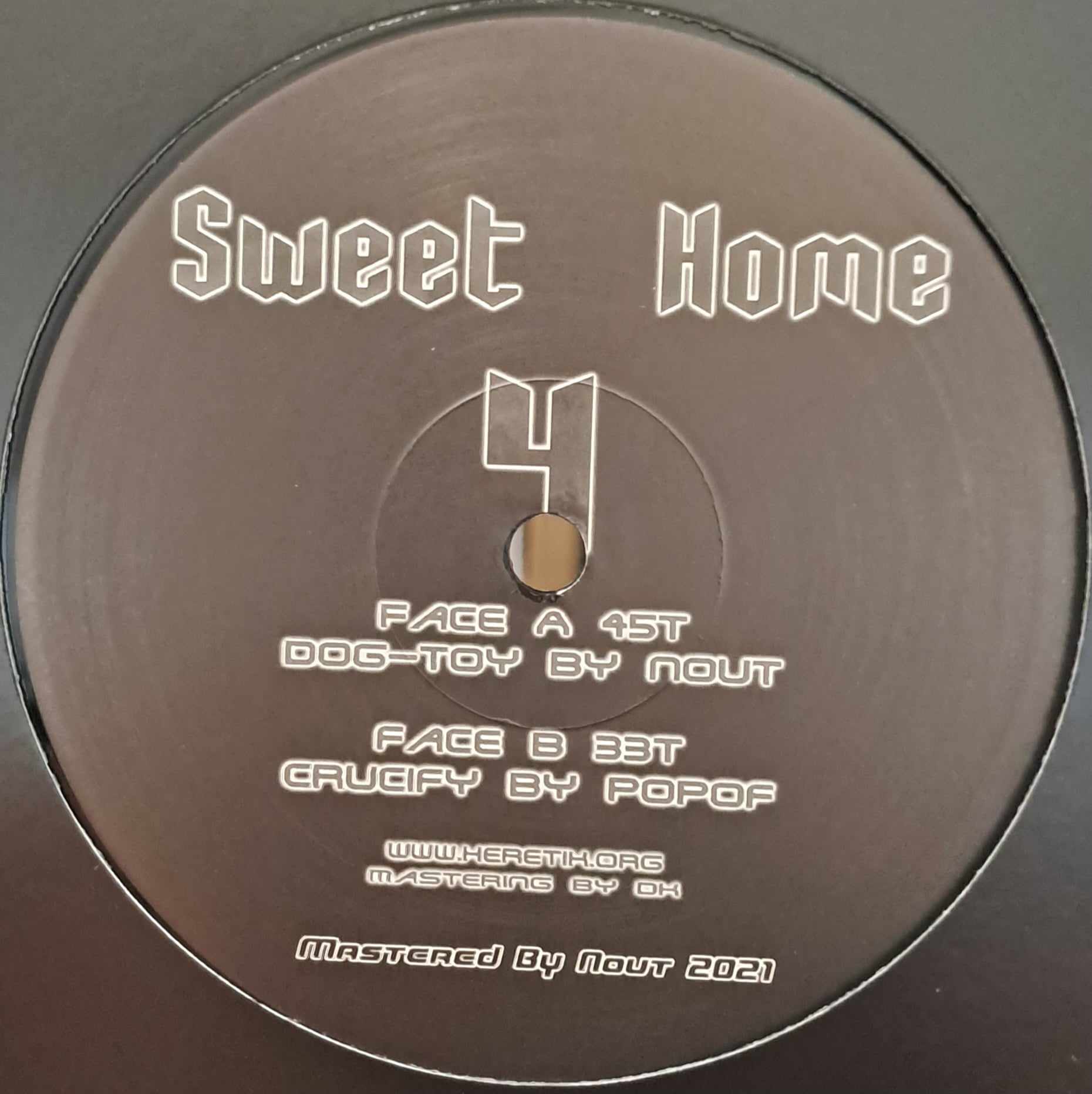 Sweet Home 04 RP (dernières copies en stock) - vinyle freetekno